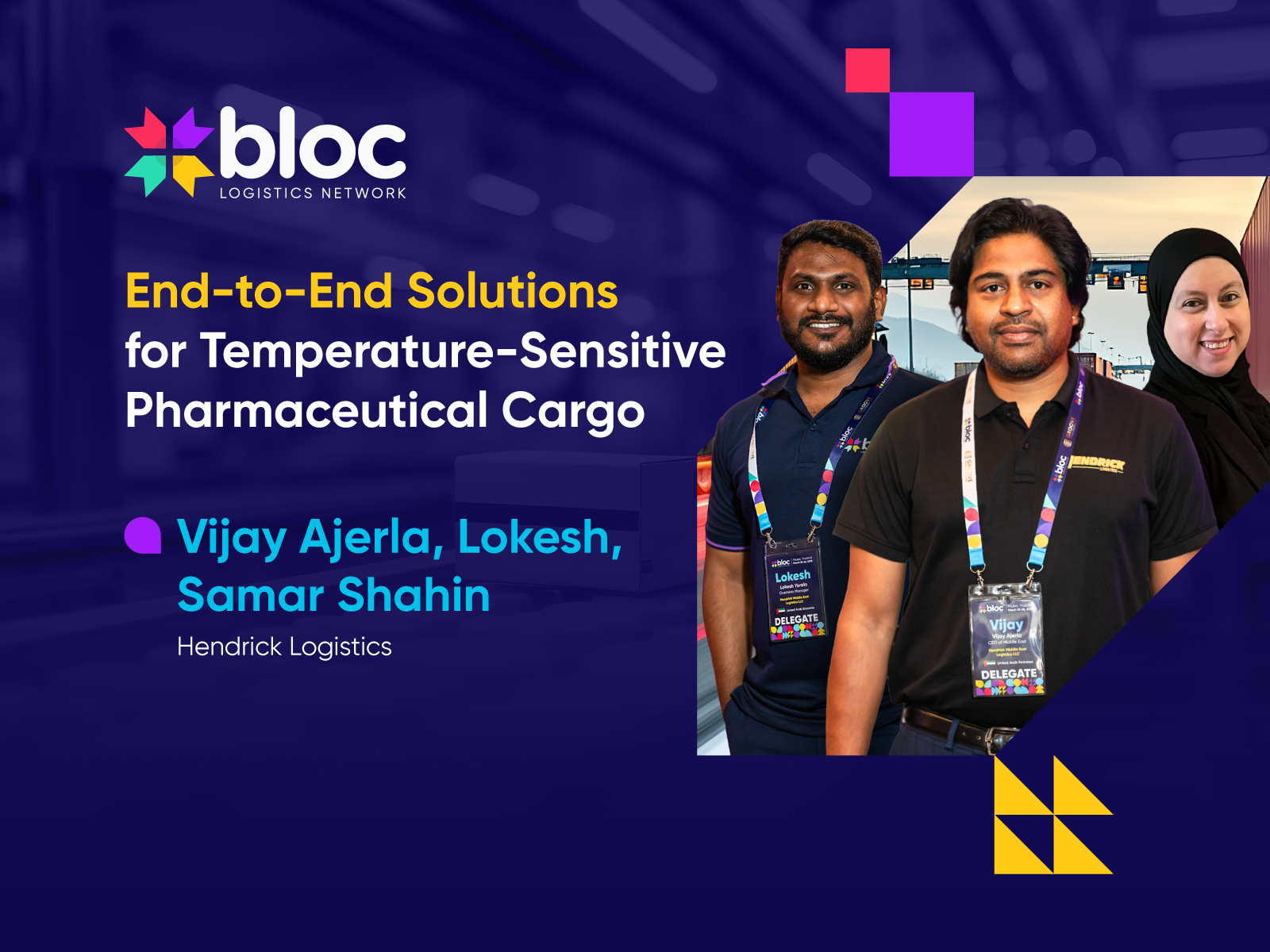 End-to-End Solutions for Temperature-Sensitive Pharmaceutical Cargo
