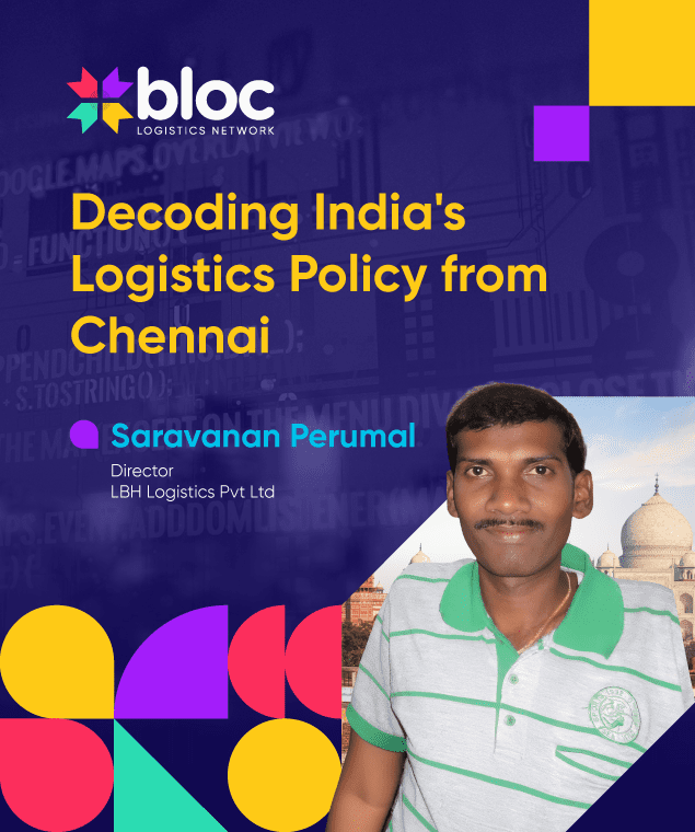 Decoding India's Logistics Policy from Chennai
