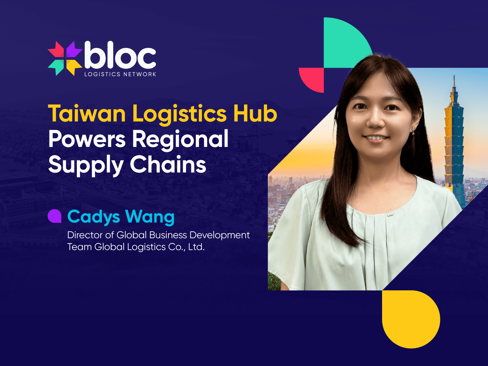 Taiwan Logistics Hub Powers Regional Supply Chains